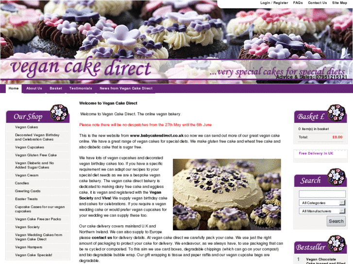 www.vegancakesdirect.com