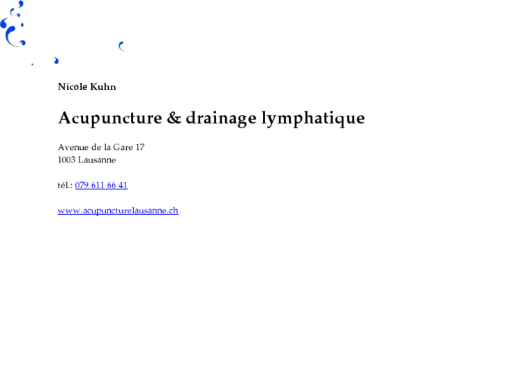 www.acupuncturelausanne.ch