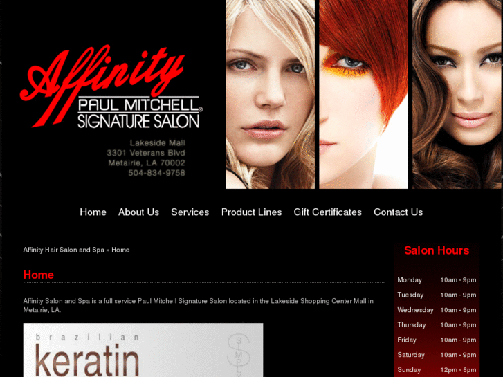 www.affinitysalonspametairie.com