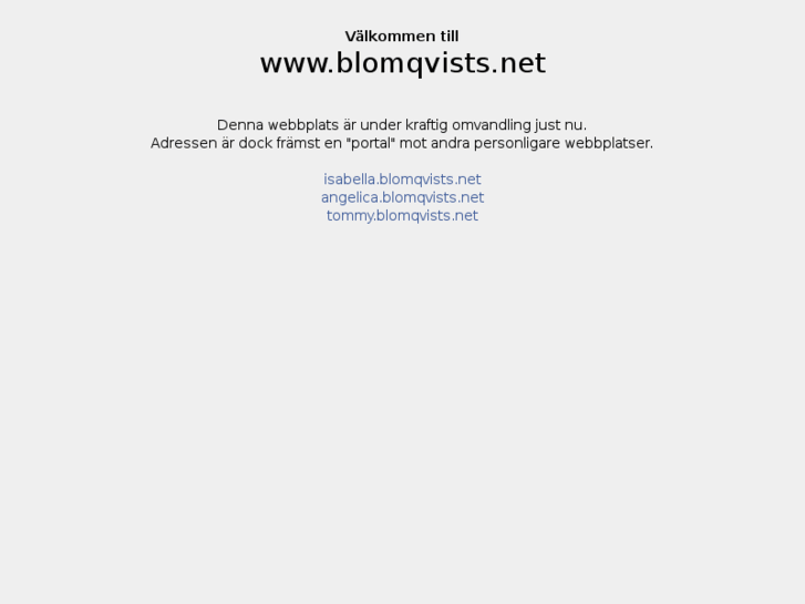 www.blomqvists.net