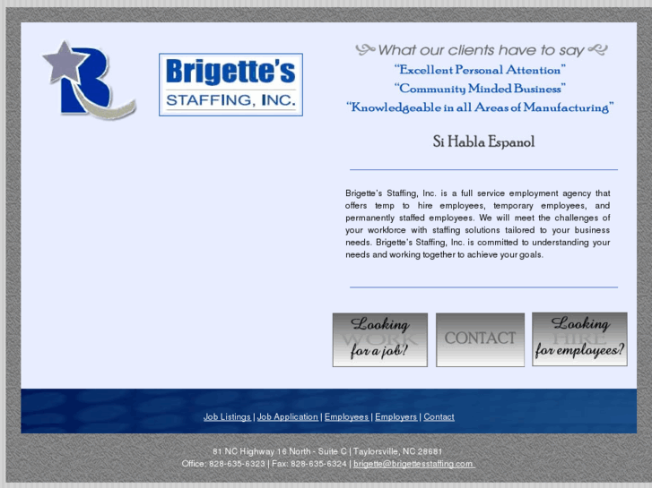 www.brigettesstaffing.com