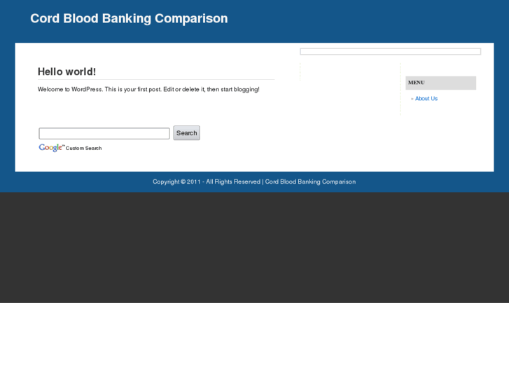 www.cordbloodbankingcomparison.com