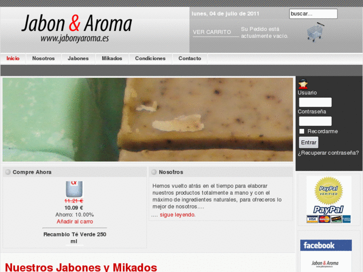 www.jabonesyaromas.es