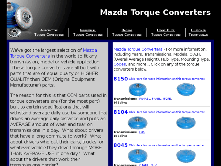 www.mazdatorqueconverter.com