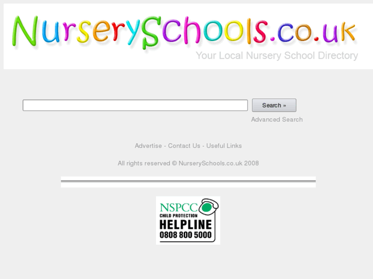 www.nurseryschools.co.uk