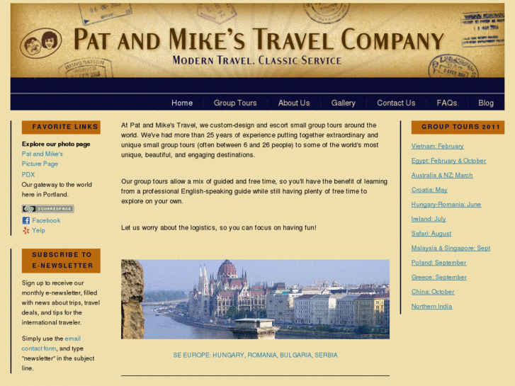 www.patandmikestravel.com