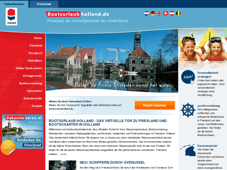 www.bootsurlaubholland.com