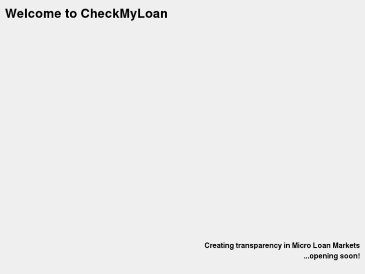 www.checkmyloan.com