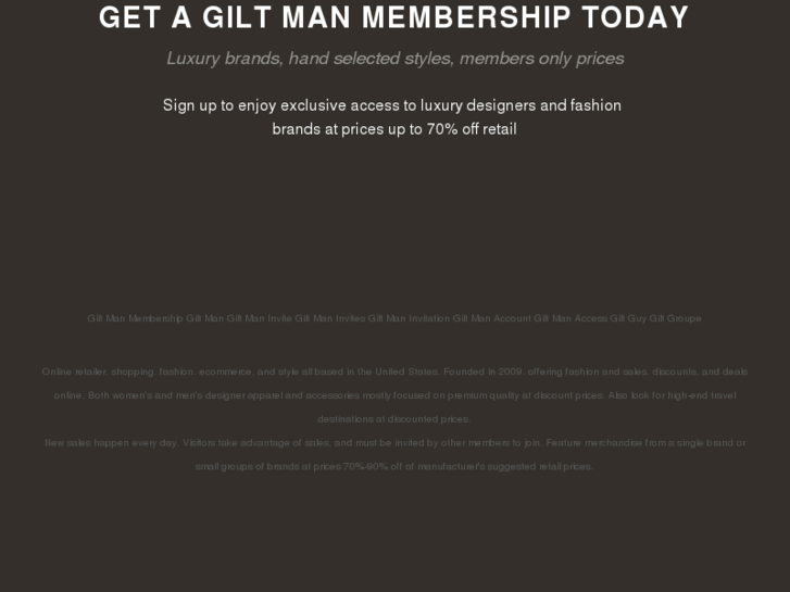 www.giltmanmembership.com