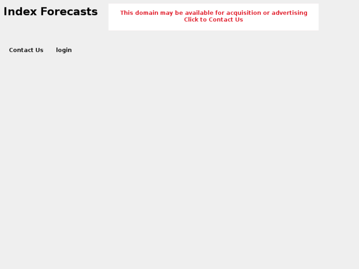 www.indexforecasts.com