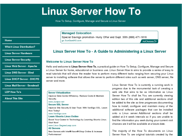 www.linuxserverhowto.net