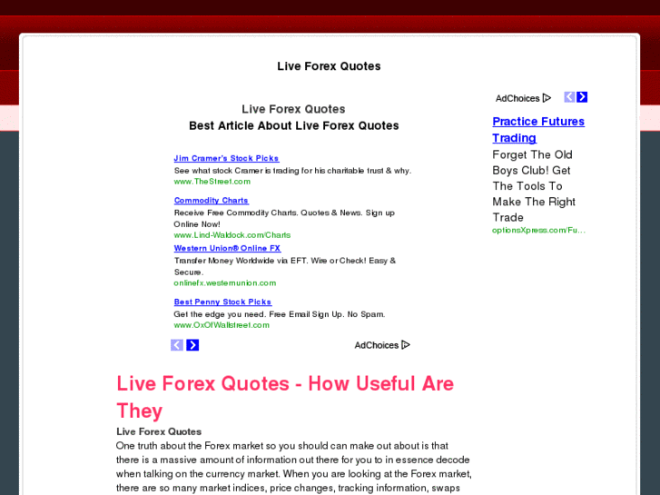 www.liveforexquotes.org