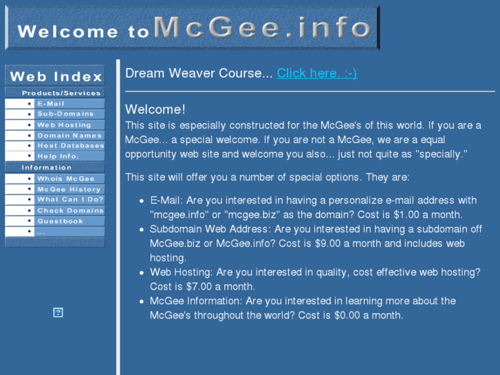 www.mcgee.info