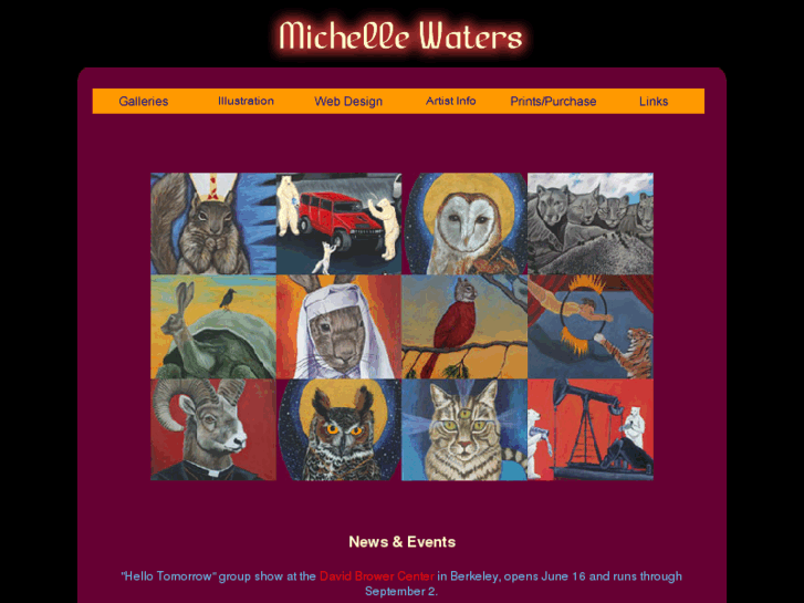 www.michellewatersart.com