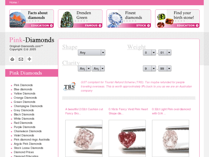 www.pink-diamonds.com.au