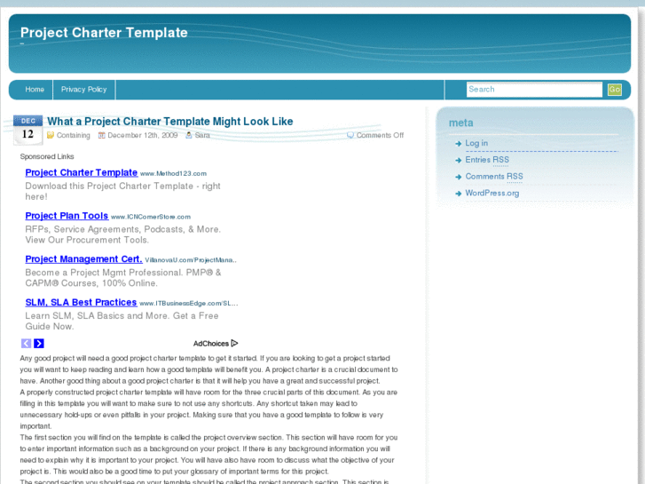 www.projectchartertemplate.com