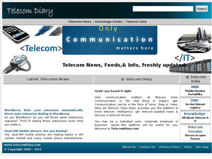 www.telecomdiary.com