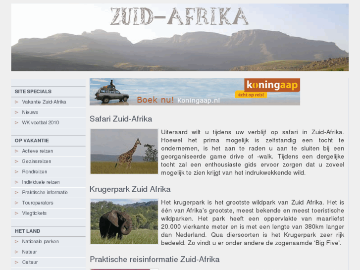 www.vakantie-zuidafrika.nl