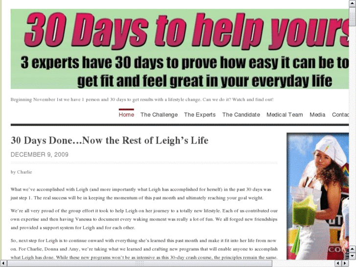 www.30daystohelpyourself.com