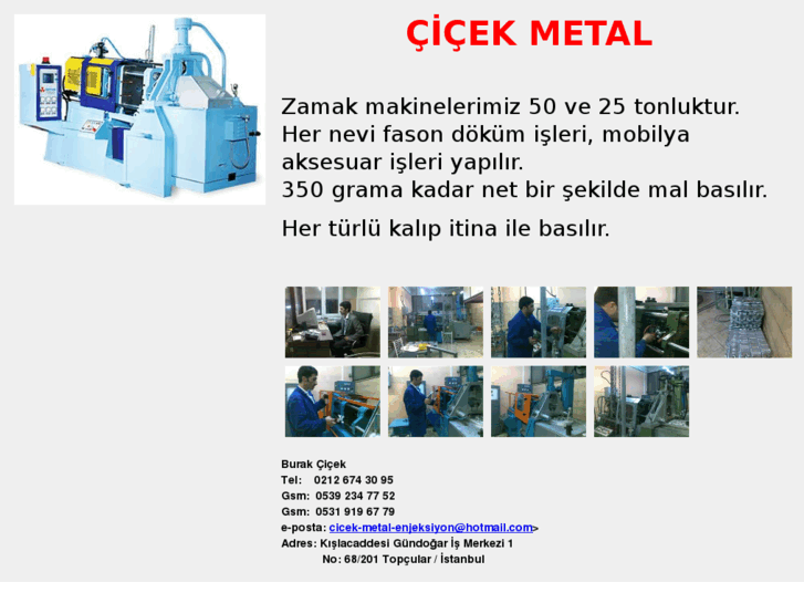 www.cicekmetal.com