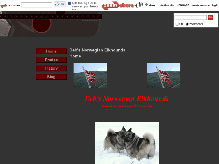 www.debsnorwegianelkhounds.com