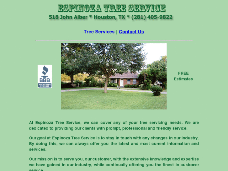 www.espinozatreeservice.net