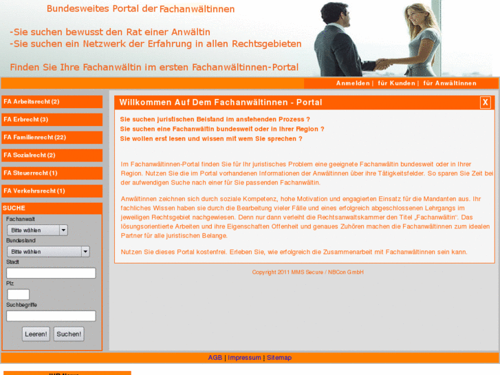 www.fachanwaeltinnen-portal.net