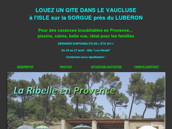 www.gites-provence-piscine.fr