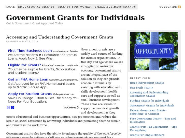 www.governmentgrantsforindividuals.com