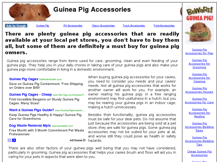 www.guineapigaccessories.org