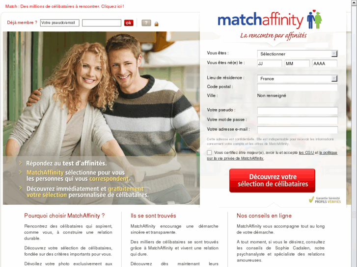 www.matchaffinity.fr