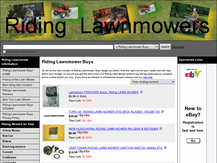 www.ridinglawnmowerbuys.com