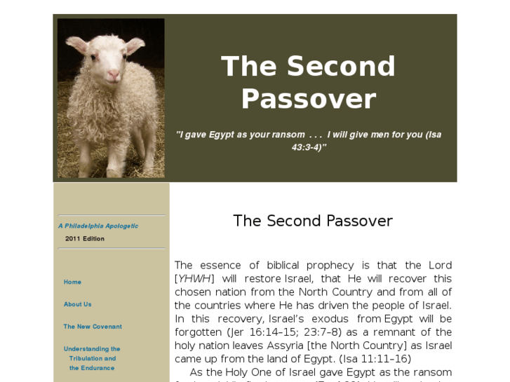 www.secondpassover.org