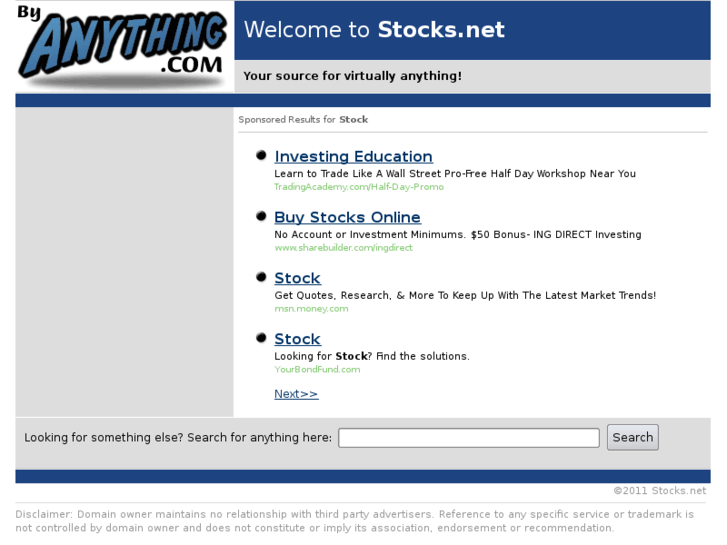 www.stocks.net