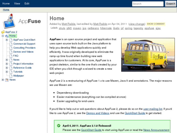 www.appfuse.org