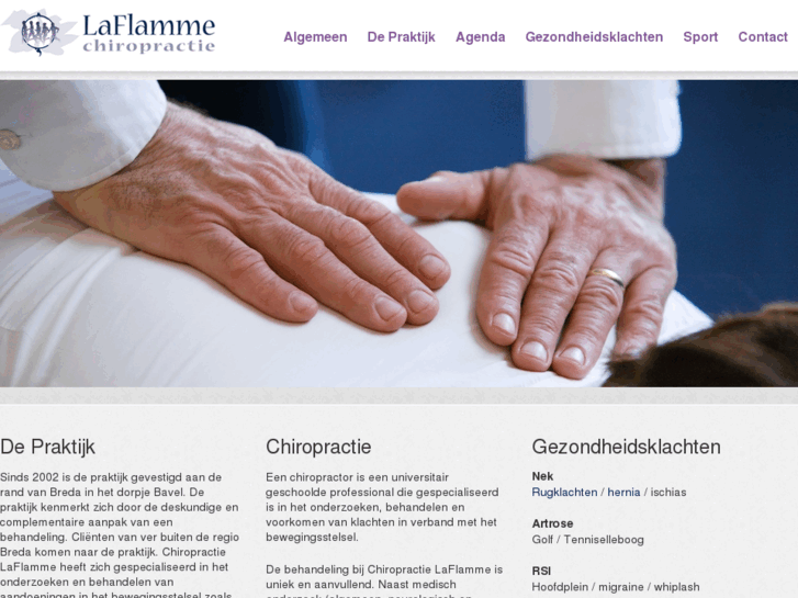 www.chiropractielaflamme.nl