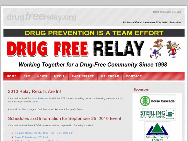 www.drugfreerelay.org