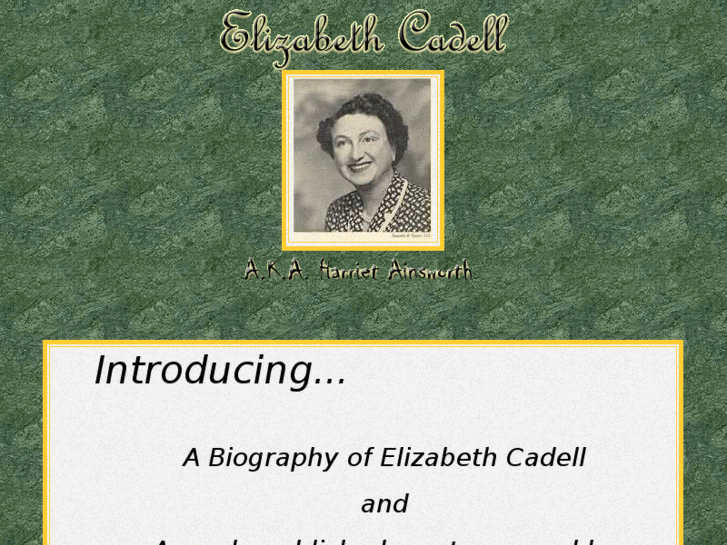 www.elizabethcadell.com