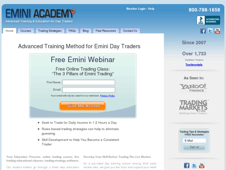 www.eminiacademy.net