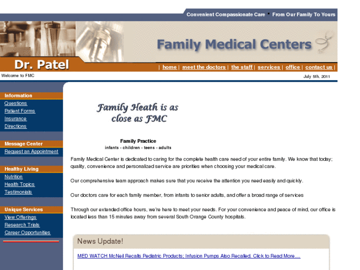 www.familymedicalcenters.com