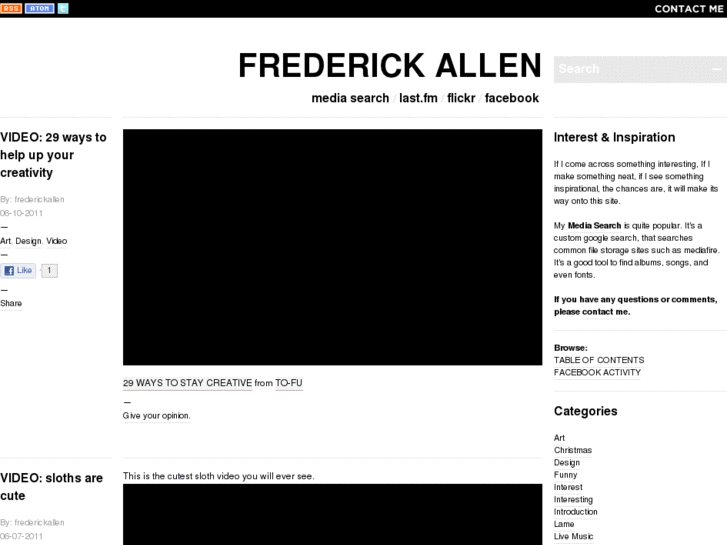 www.frederickallen.net