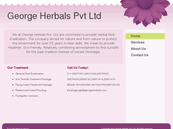 www.georgeherbals.com