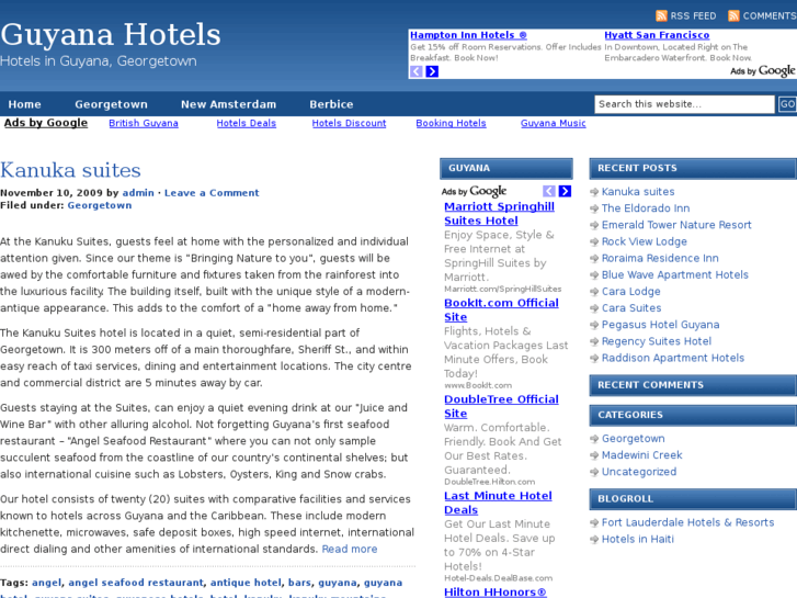 www.guyana-hotels.net