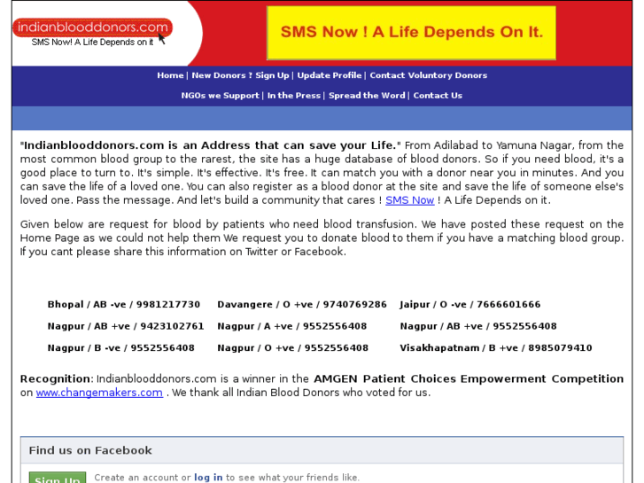 www.indianblooddonors.com