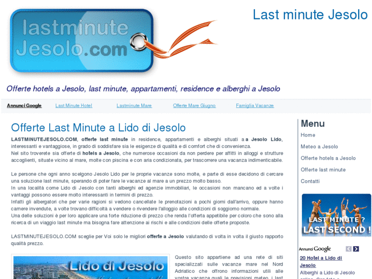 www.jesololastminute.com