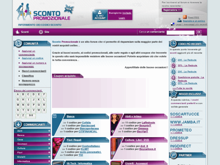 www.sconti-promozionali.com