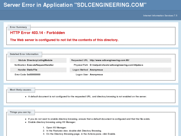 www.sdlcengineering.com