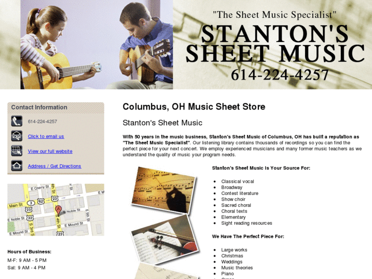 www.sheetmusiccolumbusohio.com