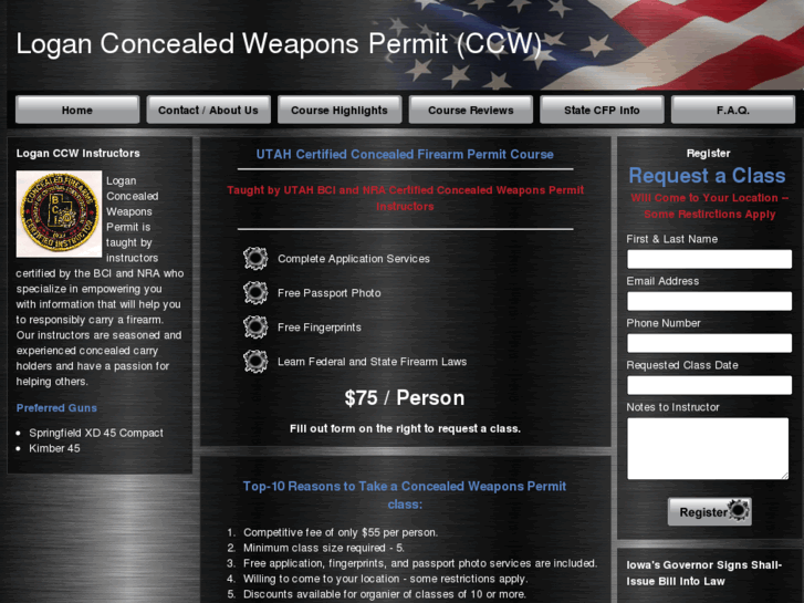 www.utahconcealedfirearmpermitofcachevalley.com