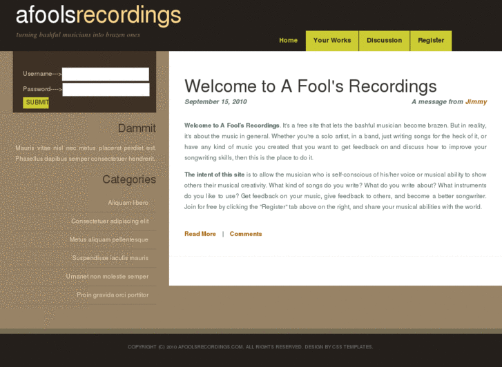 www.afoolsrecordings.com